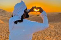 Afternoon Desert Safari with Quad Bike, Camel Ride and Sandboarding