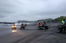 2 Hour Private Bali ATV ride In the black sand beach