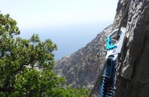 Via Ferrata in Crete at Asterousia Mountains 