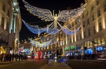 London Christmas Lights Bike Tour with Local Guide