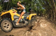 ATV tour with Cenote, Ziplines and Mayan Ceremony at Native Park