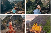Ninh Binh Full-Day to Hoa Lu Tam Coc & Mua Cave Via Boat & Bike