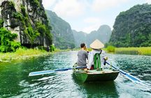 Ninh Binh Full-Day Tour Hoa Lu Tam Coc Cycling, Boat,Buffet Lunch