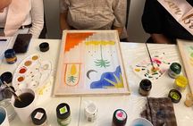 Private Silk Wall Hanging Painting Workshop in Jerusalem