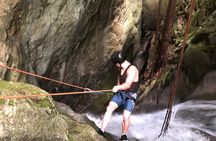 Trekking/rappelling waterfalls in Dominican Republic 