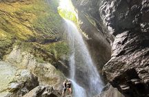 Trekking/rappelling waterfalls in Dominican Republic 
