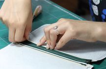 Easy Pouch Sewing Class with Real Leather - Learn from Experts