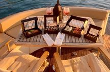 Elba Island - Aperitif on the boat at sunset - private