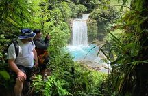 2 Days Adventure to Blue Waterfalls with Volcano Tour
