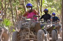 Full Day Tulum water + zip lines + ATVS + lunch