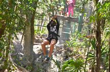 Combo-Adventure: ATV, Ziplines, Rappel and Cenote with Lunch