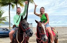 Horseback Riding Tour. Beach and Ocean View.