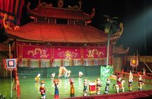 Water Puppet Show/ Foot Massage - Dinner Cruise Saigon Night Private Tour