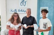 3-Hour Marble Workshop Creating your own Souvenir out of ( Paros ) Marble 