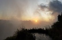 Guided Falls Tour & Zambezi River Cruise Combo