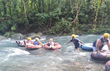 RIO CELESTE RIVER: Tubing+Rainforest+Wildlife+Waterfall+Active Volcano (PRIVATE)