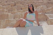 Tour With female Guide To Giza Pyramids, Sphinx, Camal Ride