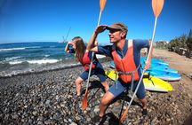 Kayaking + snorkeling with turtles