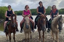  Sunset beach Horseback riding in Macao Beach 
