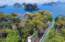 Cruising on a comfortabel boat in Phang Nga Bay - The "Must-Do" Tour Khao Lak