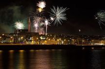 New Years Fireworks by Boat from Reykjavik
