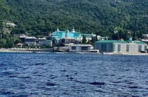 Mount Athos Sightseeing Luxury Cruise with Glassbottom 