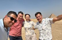 Private Half-Day Tour Pyramids Sphinx and Camel Ride from Cairo to Giza