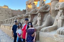 Full-Day Luxor private Tour from Cairo airport with Lunch