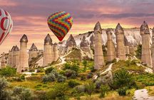 Cappadocia Hot Air Balloon Ride over Cat Valley with Transfers