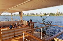 Amazing 2 Nights on a Dahabeya from Aswan to Luxor,Friday to Sunday with tours .