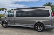 Private Luxury Van with Driver to Big Island Destinations of Your Choice
