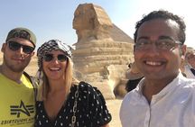 Giza Pyramids, Sphinx, Sakkara Pyramid with Camel ride & Shopping