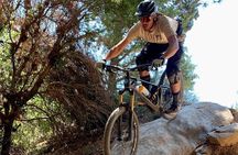 Private Mountain Bike,Trail Ride Tour of Mount Ymittos, Athens.