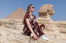 8-hours Giza pyramids ,sphinx , Sakkara step pyramids Memphis old city