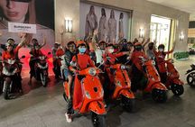 Saigon Vespa By Night Street Food With Female Riders Ao Dai 