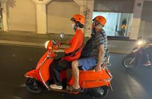 Saigon Vespa By Night Street Food With Female Riders Ao Dai 