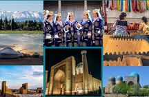 8-Day Private Tour in Uzbekistan with Pick Up and all transfers