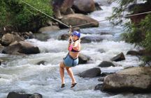 Phuket Rafting ATVing Flying Fox Full Day Activities By VIP Mini Van