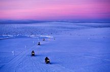 Snowmobile and Ice Fishing Experience