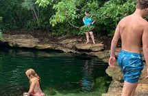 Off Road in the Jungle to Mayan Caves & Hidden Ruins, Lunch & Maragaritas Fiesta