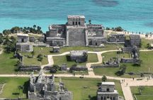 Turtle Swim & Tulum Ruins! Round Transportation from Playa del Carmen