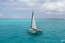 Isla Mujeres Basic Catamaran Tour with Snorkeling and Open Bar