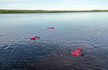 Midnight Sun Floating Experience in Forest Lake