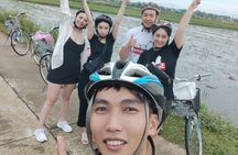Countryside Bicycle Tour-BasketBoatRow,Carpentryvillage,makingMat