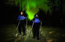 Ski Trekking under the Northern Lights 