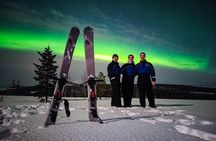 Ski Trekking under the Northern Lights 