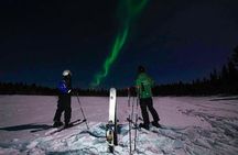 Ski Trekking under the Northern Lights 