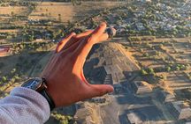  Sunrise HotAir Balloon Adventure Over Teotihuacan's Pyramids