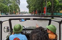 Hanoi Jeep Tours Led By Women: Hanoi City Jeep Tours Half Day 