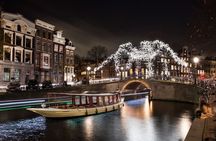Amsterdam Light Festival: Canal Cruise Luxury Boat All-In Option